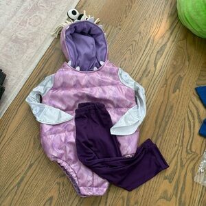 Pottery barn kids monsters inc boo costume
